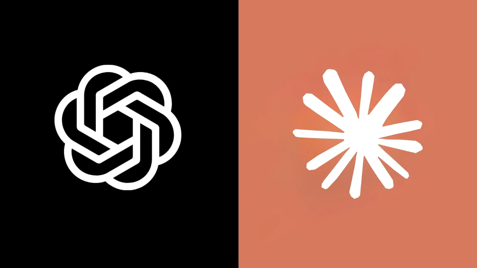 openai and anthropic logos side by side